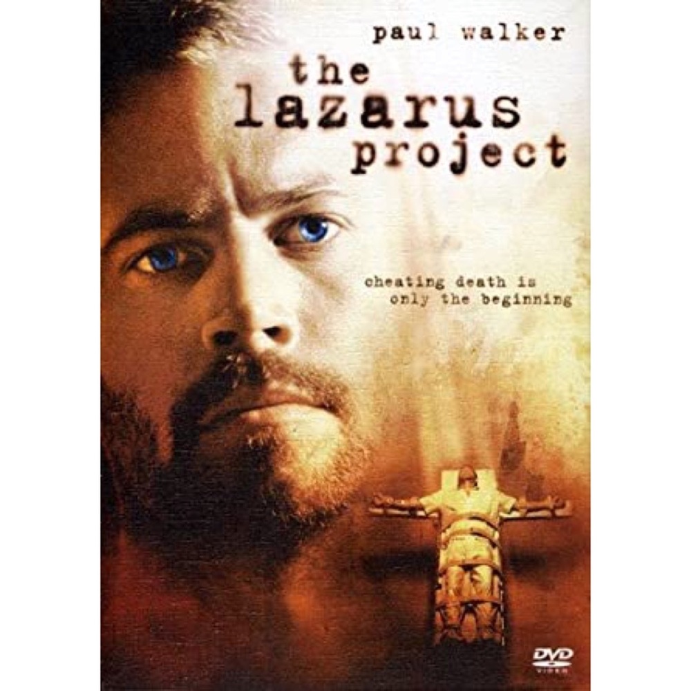 The Lazarus Project Paul Walker Movie DVD 2008🎥💿